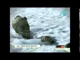 Mal tiempo impide rescate de cadáveres en Pico de Orizaba