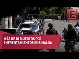 Jornada violenta en Sinaloa deja 12 muertos
