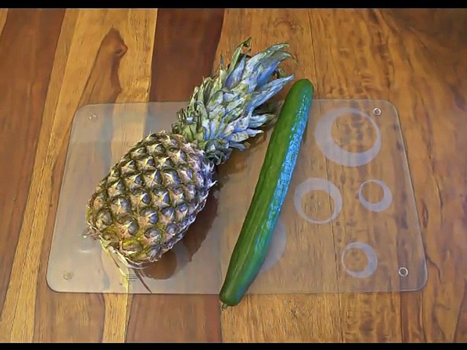 Malaysischer ananassalat - vegan