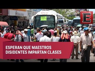 Empresarios respaldan suspensión del diálogo con la CNTE