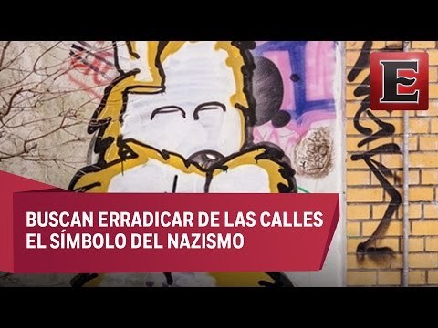 Artistas urbanos transforman esvásticas y los filtros de Instagram