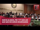 INE ordena a partidos políticos devolver 99 mdp