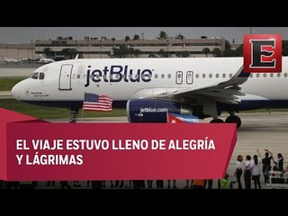 Reanudan servicio aéreo entre Estados Unidos y Cuba