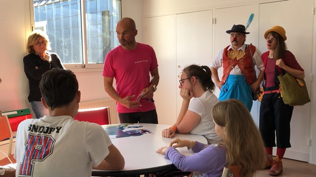 Erwan Le Roux embarque les enfants hospitalisés