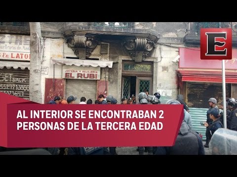 Desalojan edificio antiguo en Bucareli