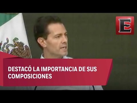 EPN reitera sus condolencias por el fallecimiento de Juan Gabriel