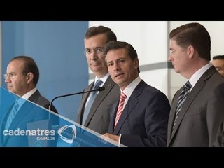 Mi Gobierno comprometido en impulsar el Sistema Nacional Anticorrupción: Peña Nieto