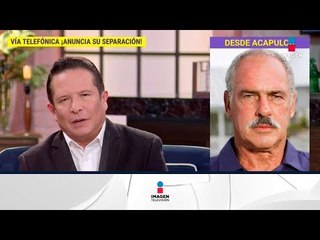 ¡Andrés García confirma su separación de Margarita! | De Primera Mano