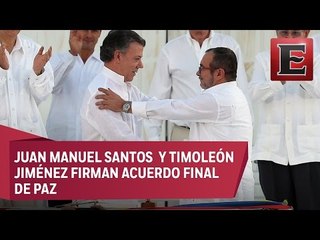 Colombia y las FARC sellan la paz tras 52 años de guerra