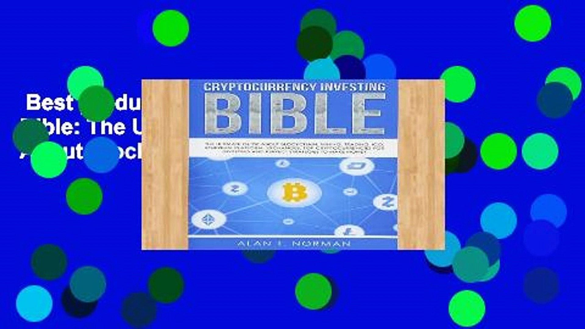 Best product Cryptocurrency Investing Bible: The Ultimate Guide About  Blockchain, Mining, - video Dailymotion