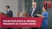 EPN y Trump se reúnen a puerta cerrada en Los Pinos