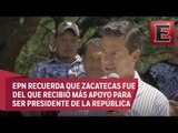 EPN entrega en Zacatecas el Ecoparque Centenario
