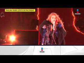 ¡Paulina Rubio con gran éxito en palenque! | De Primera Mano
