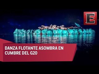 Magnifico homenaje a asistentes del G20 en China