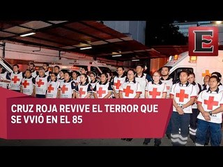 Recuerdan labor de voluntarios de la Cruz Roja en el 85