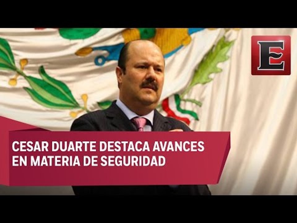 Gobernador de Chihuahua destaca avances en materia de seguridad