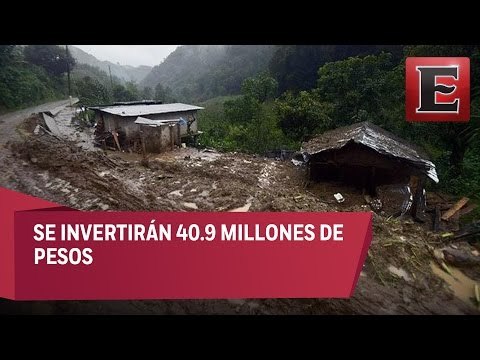 En Puebla se reconstruirán los caminos y puentes afectados por Earl