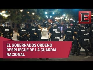 Siguen los disturbios por muerte de afroamericano en Carolina del Norte
