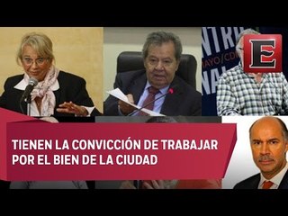 Ellos son los seis constituyentes del Gobierno Capitalino