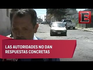 Denuncian falta de atención a vialidades de Atizapán