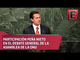 Participación de Enrique Peña Nieto en el debate General de la Asamblea de la ONU