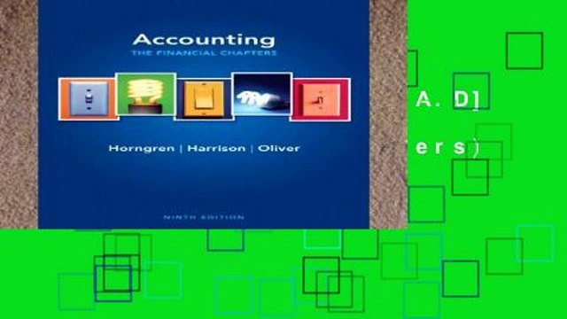 F.R.E.E [D.O.W.N.L.O.A.D] Accounting, Chapters 1-15 (Financial chapters) [P.D.F]