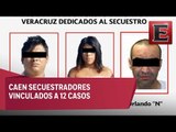Detienen a secuestradores que operaban en Veracruz