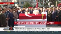 Türkiye şehidini uğurluyor