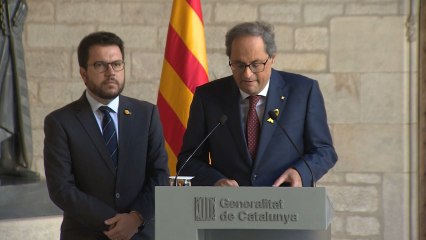 Torra y Aragonès se conjuran para fortalecer el Govern