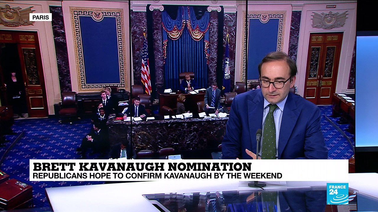 Kavanaugh nomination: Senator expected to vote on whether to advance nomination Friday