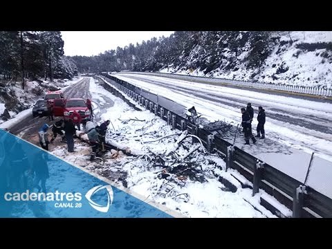220 viviendas afectadas en Edomex por nevadas
