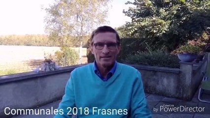Communales 2018 Frasnes Michel Delitte