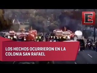 Exceso de velocidad ocasiona otro accidente en Tlalnepantla