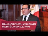 Multa de 36 mil pesos al gobernador de Veracruz por infringir ley electoral