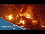 Van nueve muertos en Tabasco por explosión de pipa