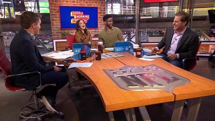 GMFB crew reacts to Troy Aikman's TNF shoutout