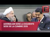 Nicolas Maduro clausuro la Cumbre de Países no Alineados