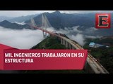 Terminan el puente más largo del mundo en China