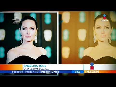 ¡Angelina Jolie luce cada vez más delgada! | Noticias con Paco Zea