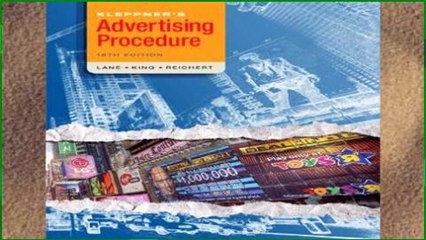 Review  Kleppner s Advertising Procedure: United States Edition