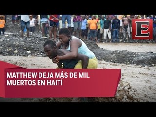 Segundo día de luto nacional en Haití, tras paso del huracán Matthew