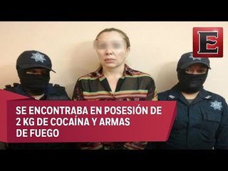 Detienen a esposa de Héctor Beltrán Leyva