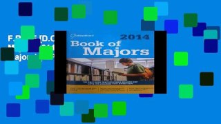 F.R.E.E [D.O.W.N.L.O.A.D] Book of Majors 2014 (College Board Book of Majors) [E.P.U.B]