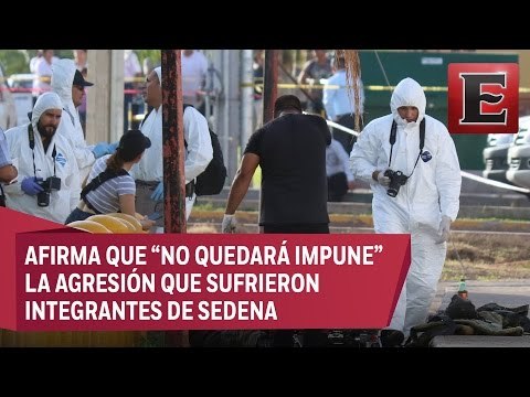 Peña Nieto lamenta ataque contra militares en Culiacán, Sinaloa