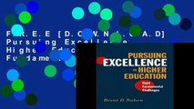 F.R.E.E [D.O.W.N.L.O.A.D] Pursuing Excellence Higher Education: Eight Fundamental Challenges