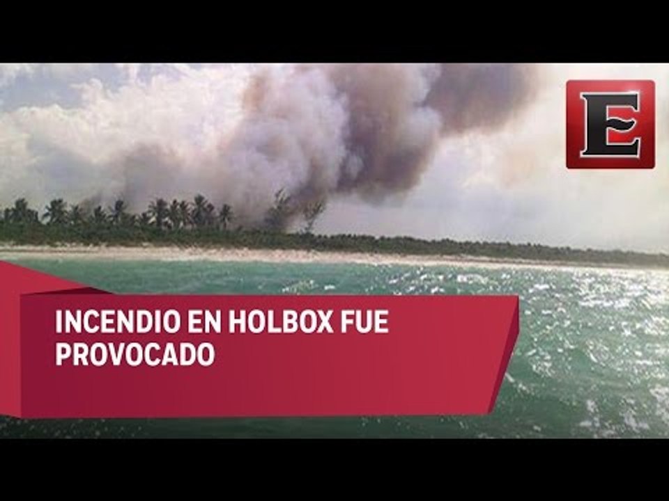 PROFEPA determina que el incendio de Holbox fue provocado