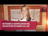 Detienen a presunto secuestrador de María Villar Galaz