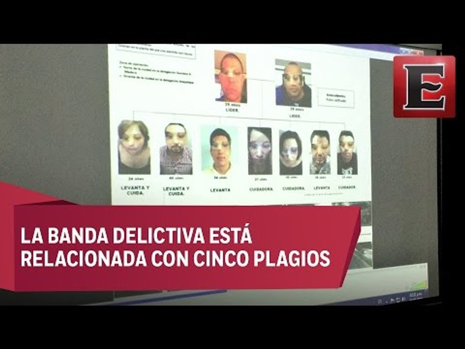 Capturan en la CDMX a 9 secuestradores