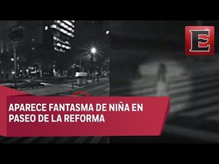 Supuesto fantasma se aparece en Paseo de la Reforma
