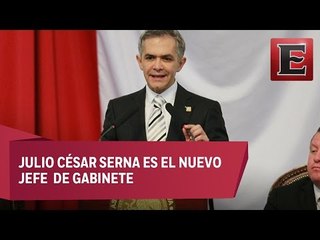Miguel Ángel Mancera realiza ajustes en su gabinete